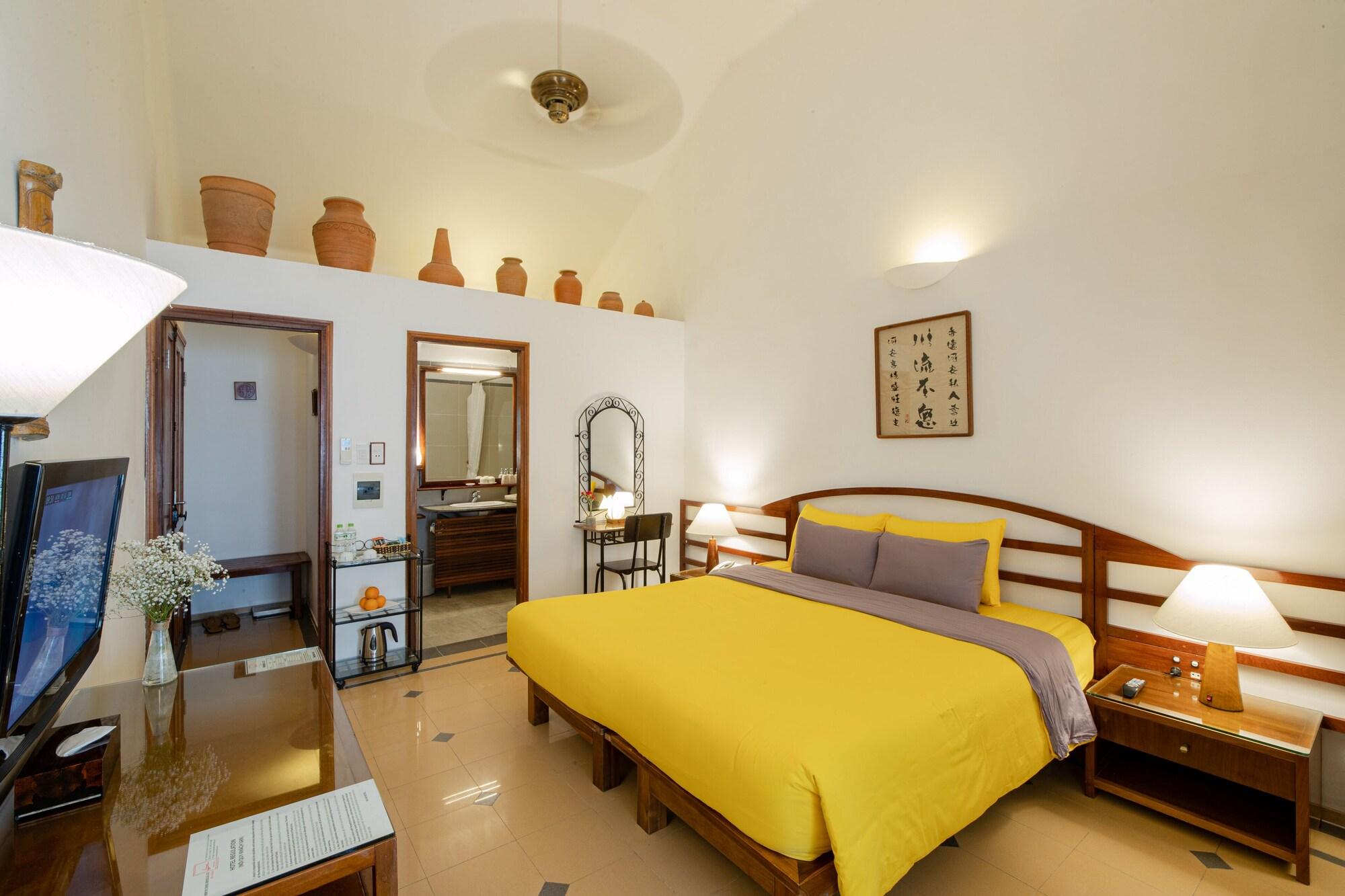 Standard Doppelzimmer mit Terrasse und Gartenblick