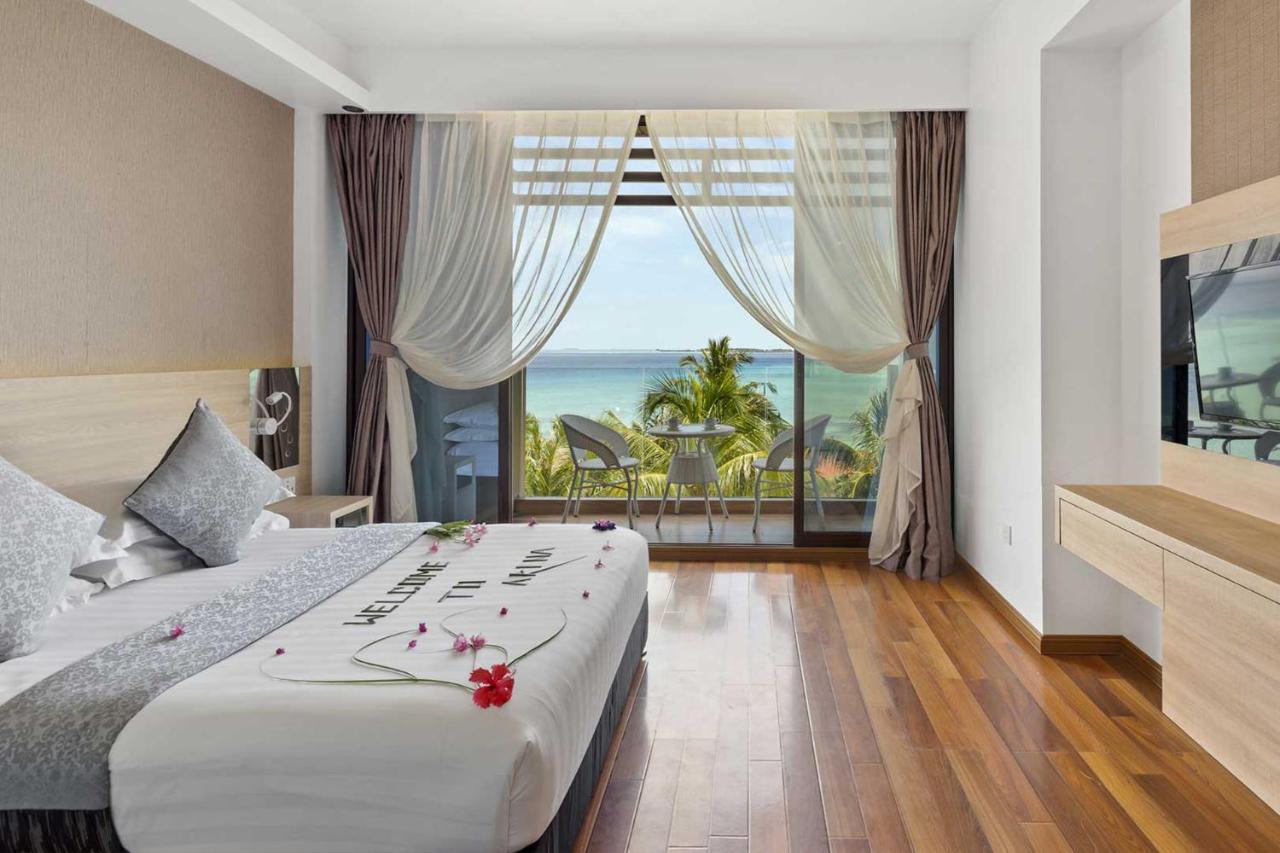 Quarto Duplo Deluxe com Varanda e Vista do Mar
