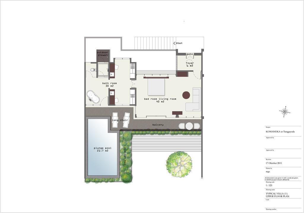 Villa 1 Chambre Premium avec Piscine - Vallée