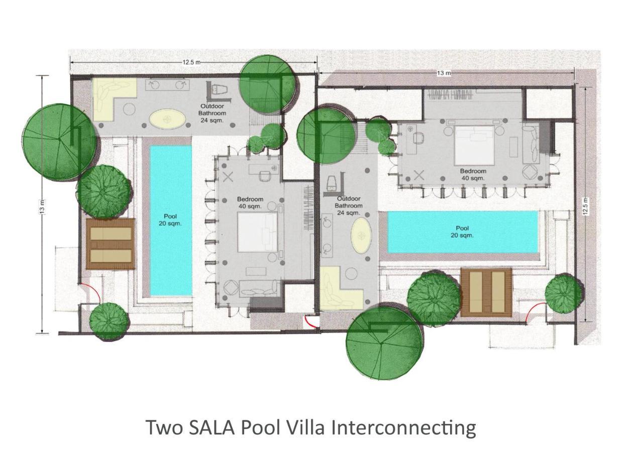 SALA Pool-Villa mit Verbindungstür