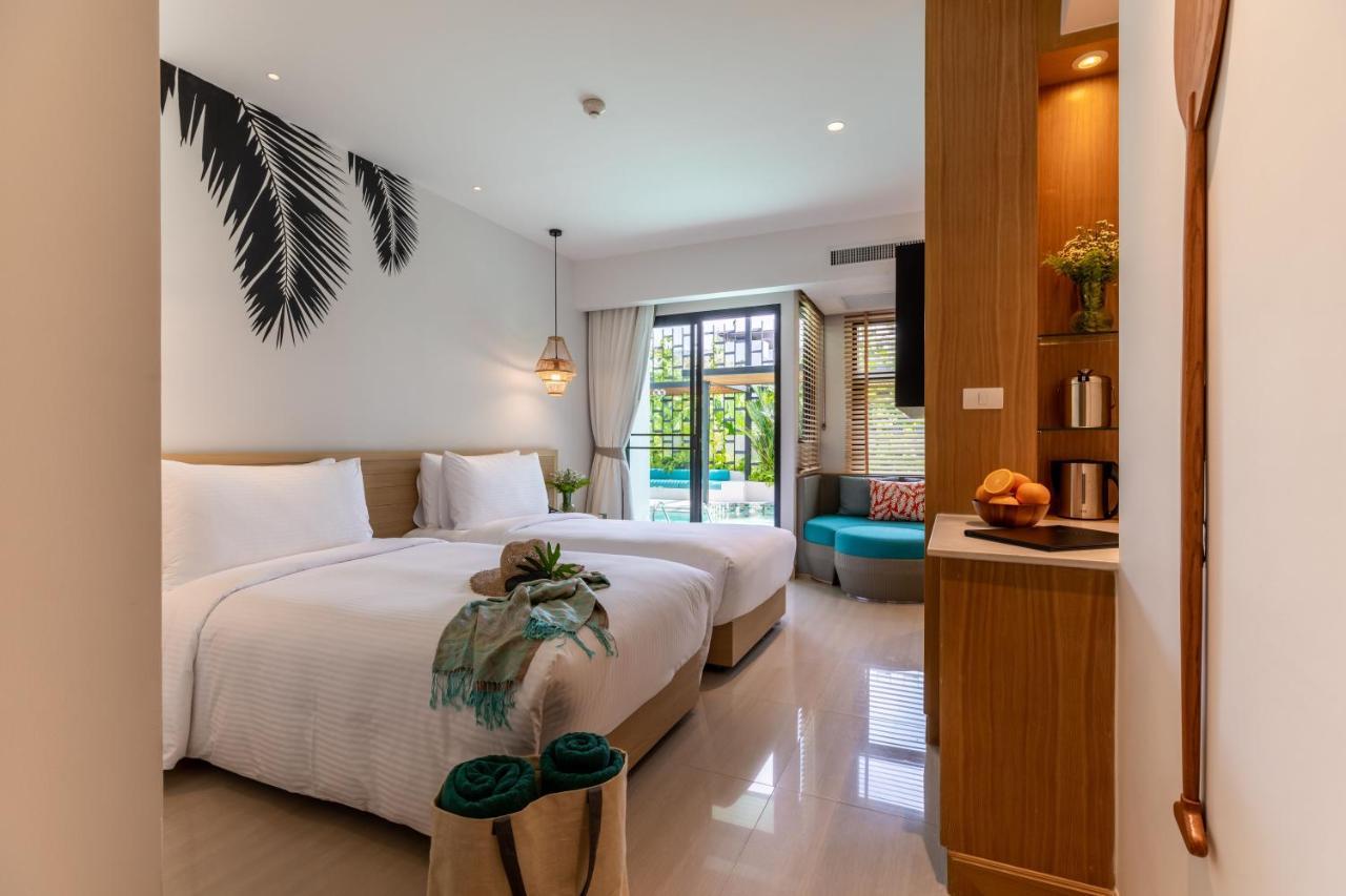 Hébergement Lits Jumeaux Deluxe avec Accès Piscine