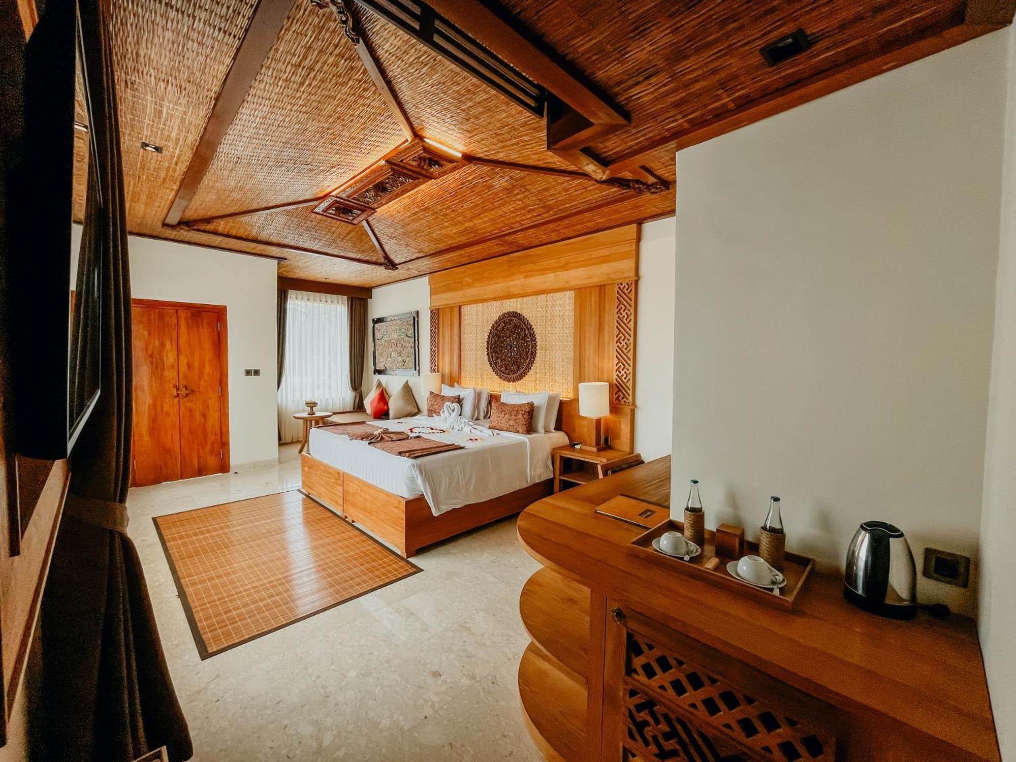 Deluxe Doppel- oder Zweibettzimmer mit Talblick