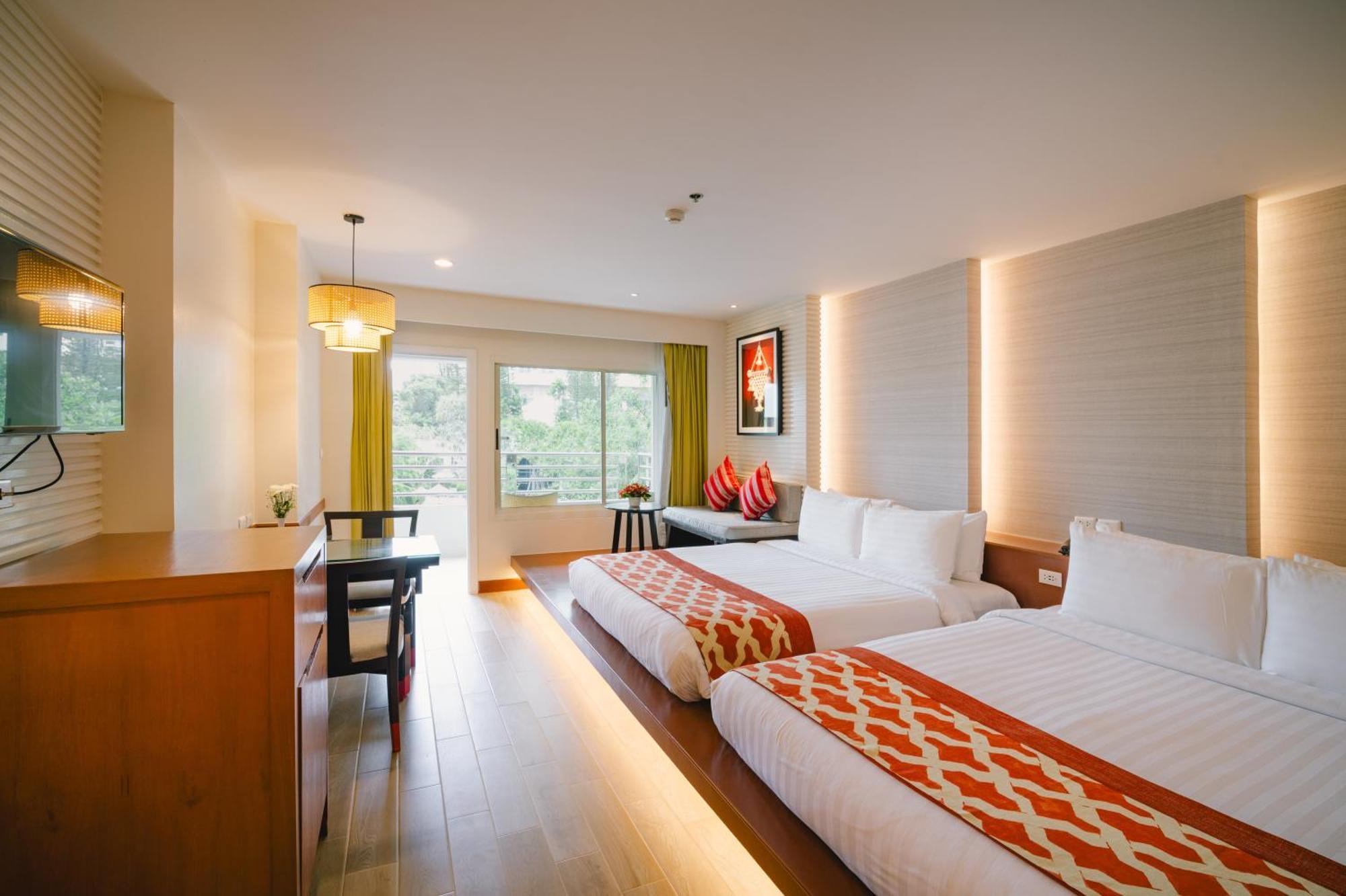 Deluxe Familiekamer met 2 Queensize Bedden - Royal Wing