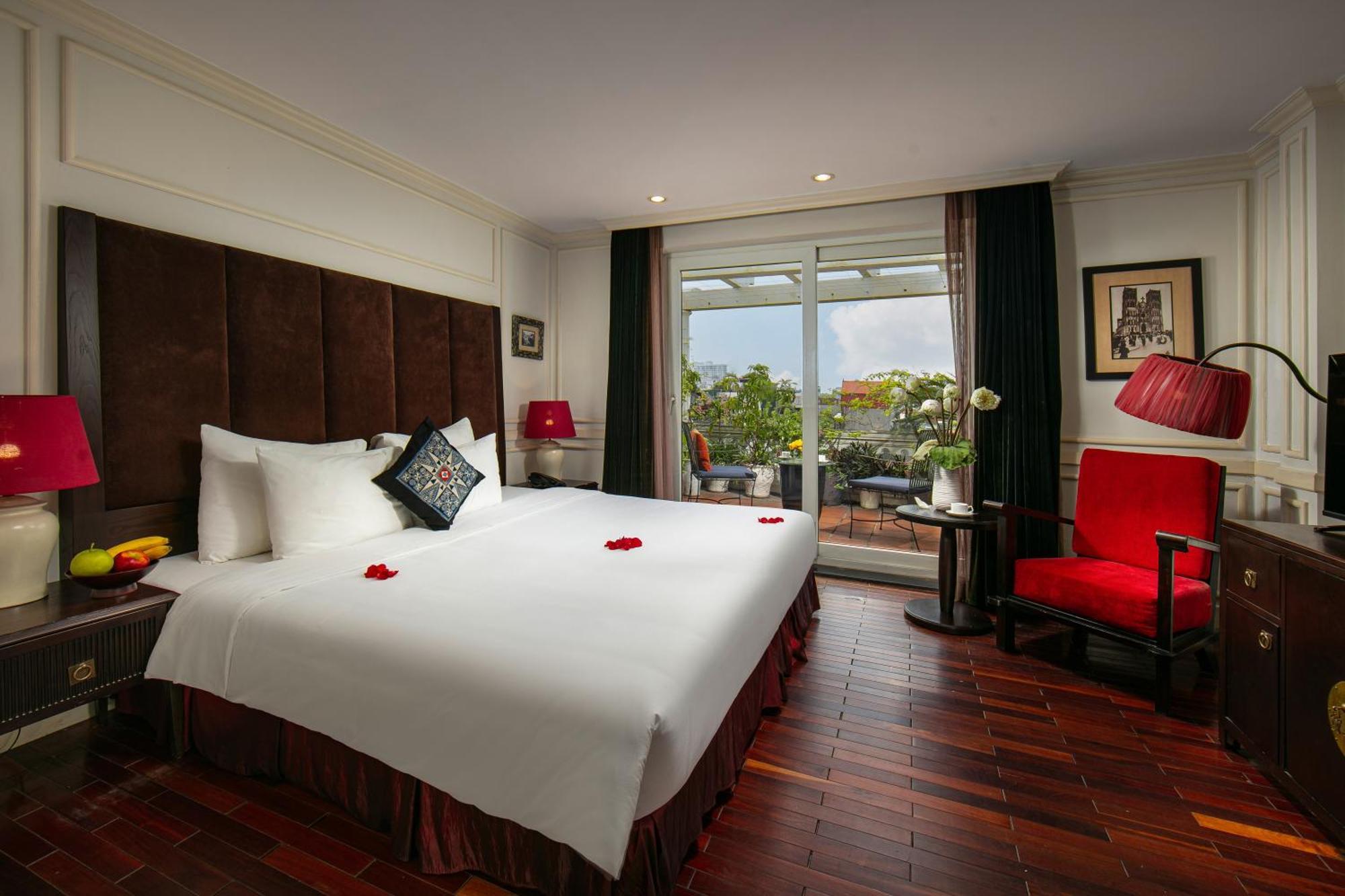 Chambre Double ou Lits Jumeaux avec Terrasse