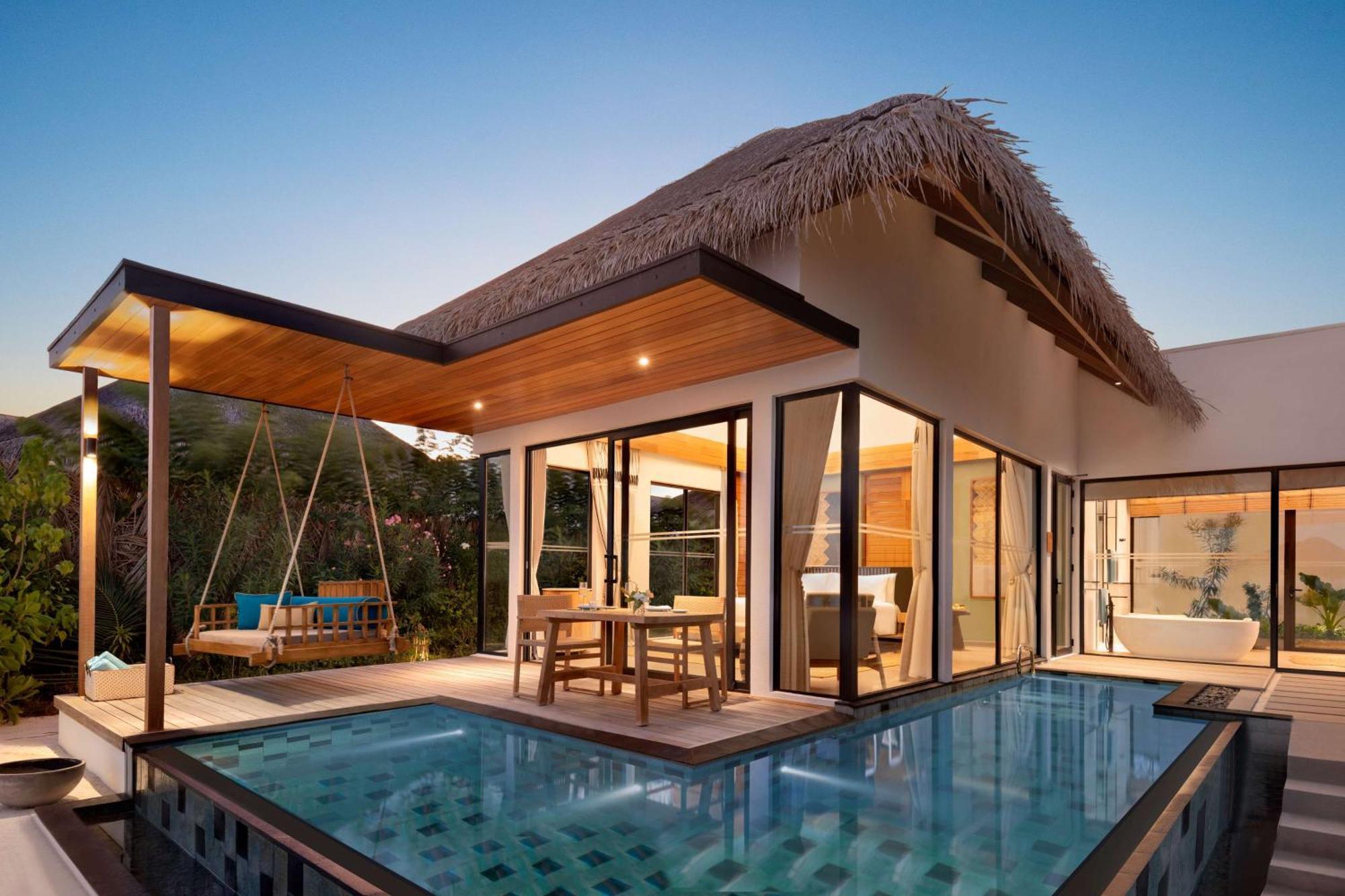 Villa de 1 Quarto com Piscina e Acesso à Praia