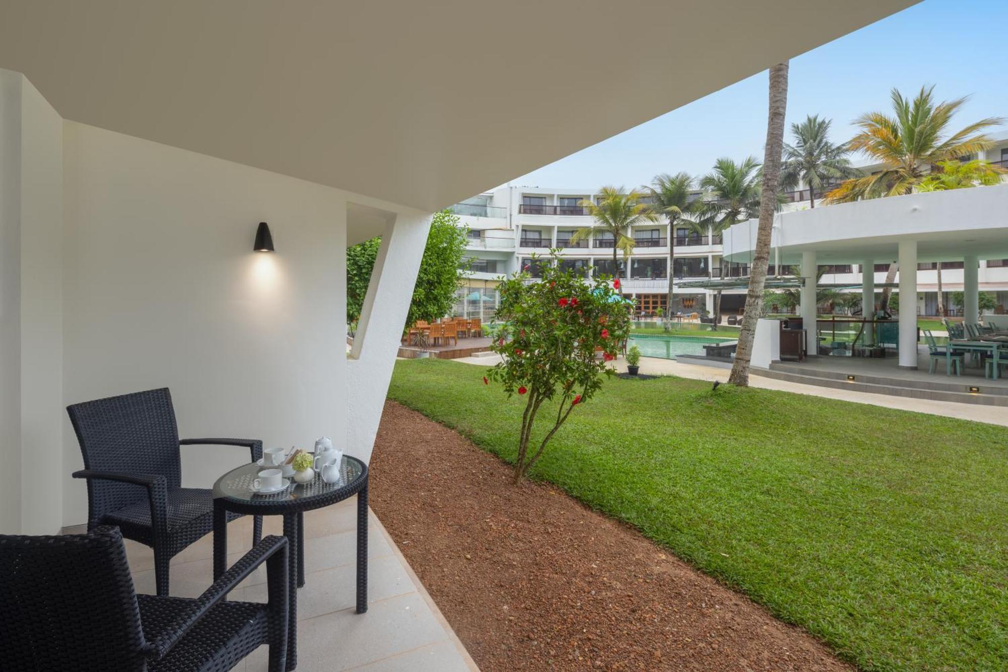 Deluxe Room with Free Room Upgrade on Availability + Early Check-In/Late Check-Out on Availability and 20% discount on F&B & Ayurvedic Treatments