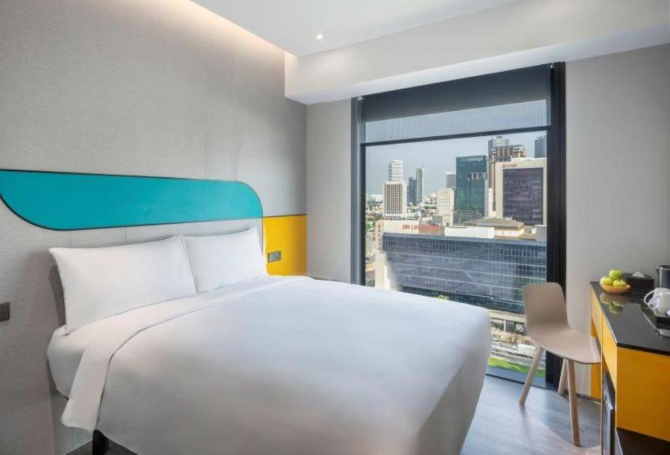Superior Kamer met Queensize Bed en Uitzicht op Stad