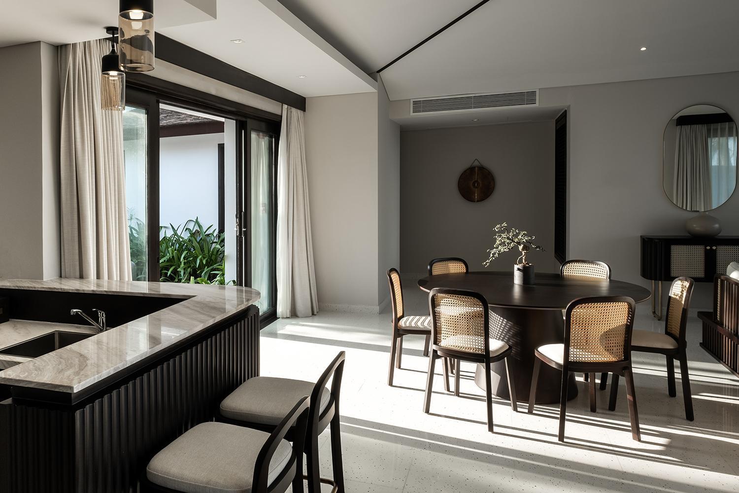 Villa mit 2 Schlafzimmern und eigenem Pool – Meerseite – Spa inklusive