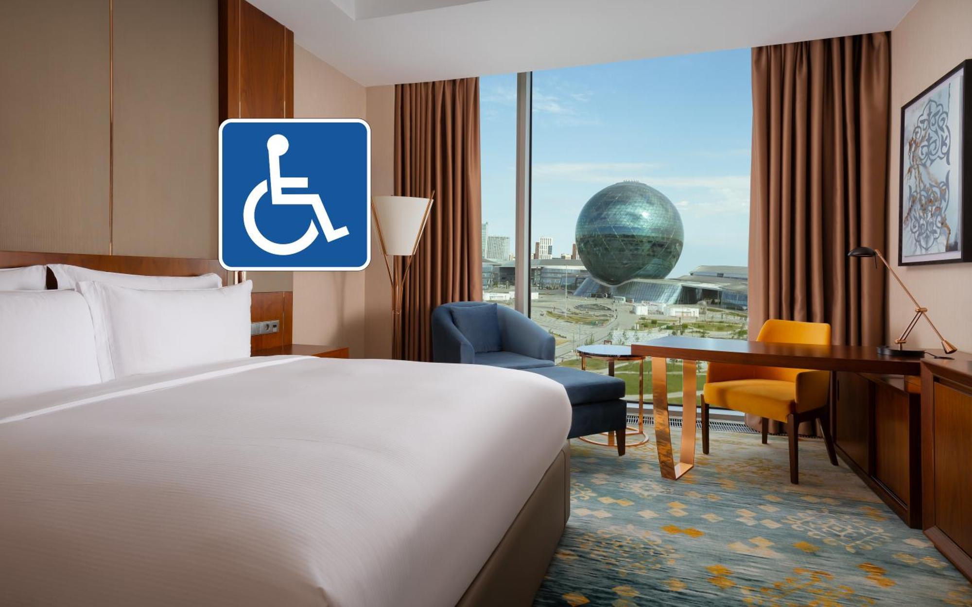 Habitación con cama extragrande - Adaptada para personas de movilidad reducida