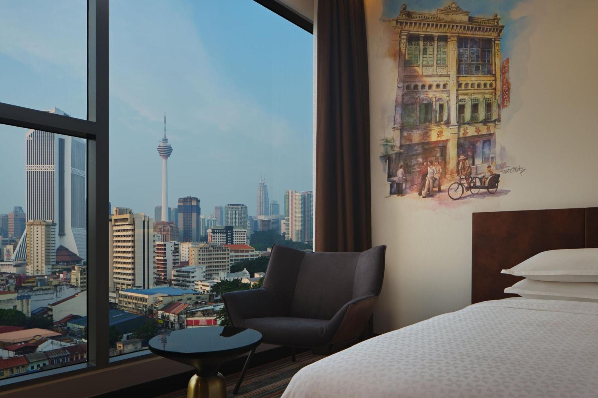 Großes Premier Zimmer Downtown mit Kingsize-Bett