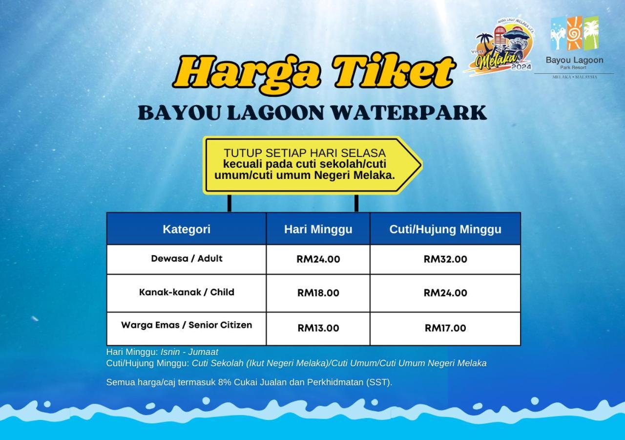 3 Bedroom Apartment + 6 Breakfast + 6 Waterpark Tickets