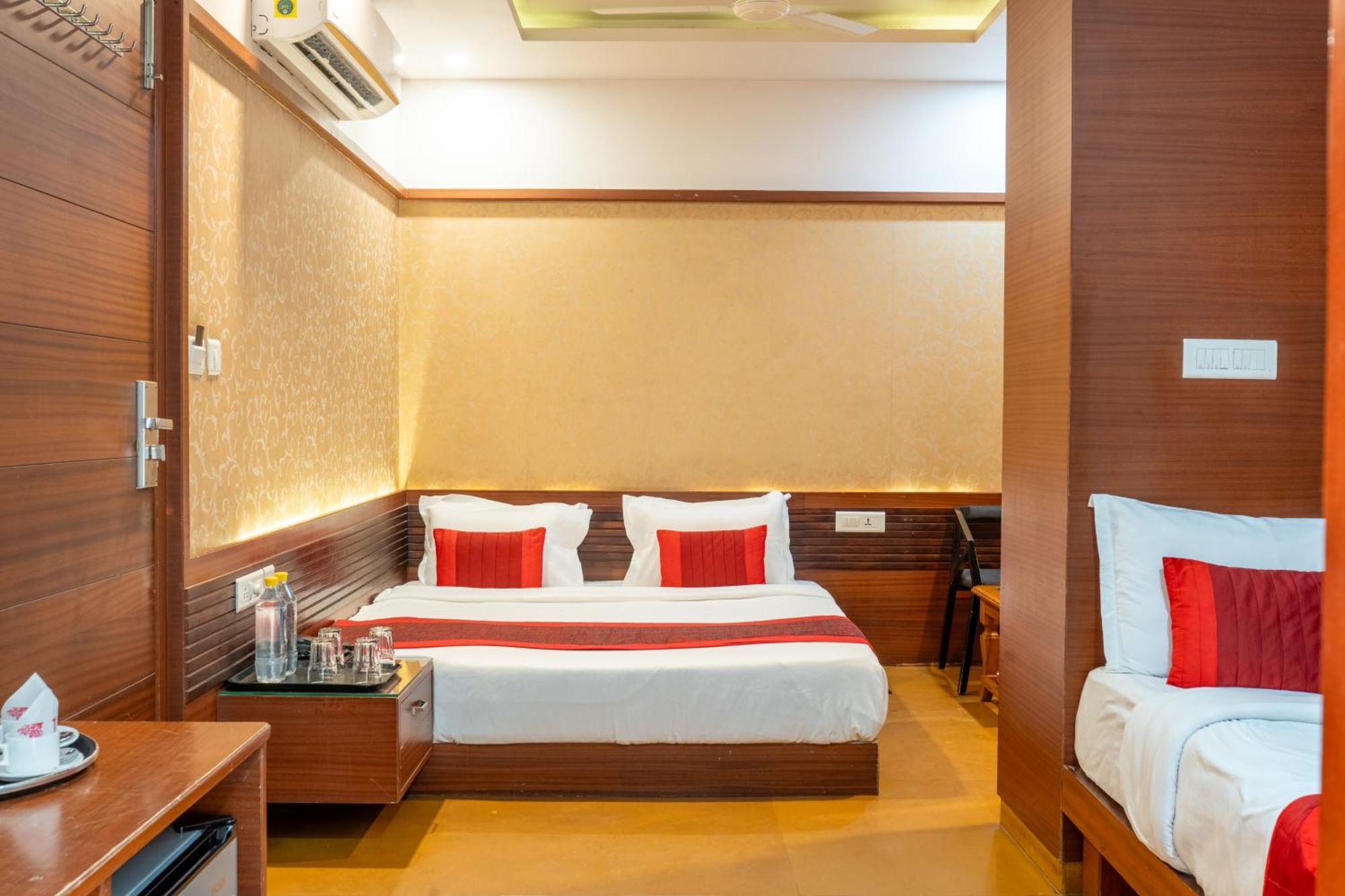 Deluxe Triple Room (Sanitized)): 10% off on Room Upgrade, Subject to availability, 20% off on Meal Upgrade, 10% off on Two -way Airport Transfer, 10% Off on Early Check-in upto 2 hours {Subject to Availability}, Free Linen Change