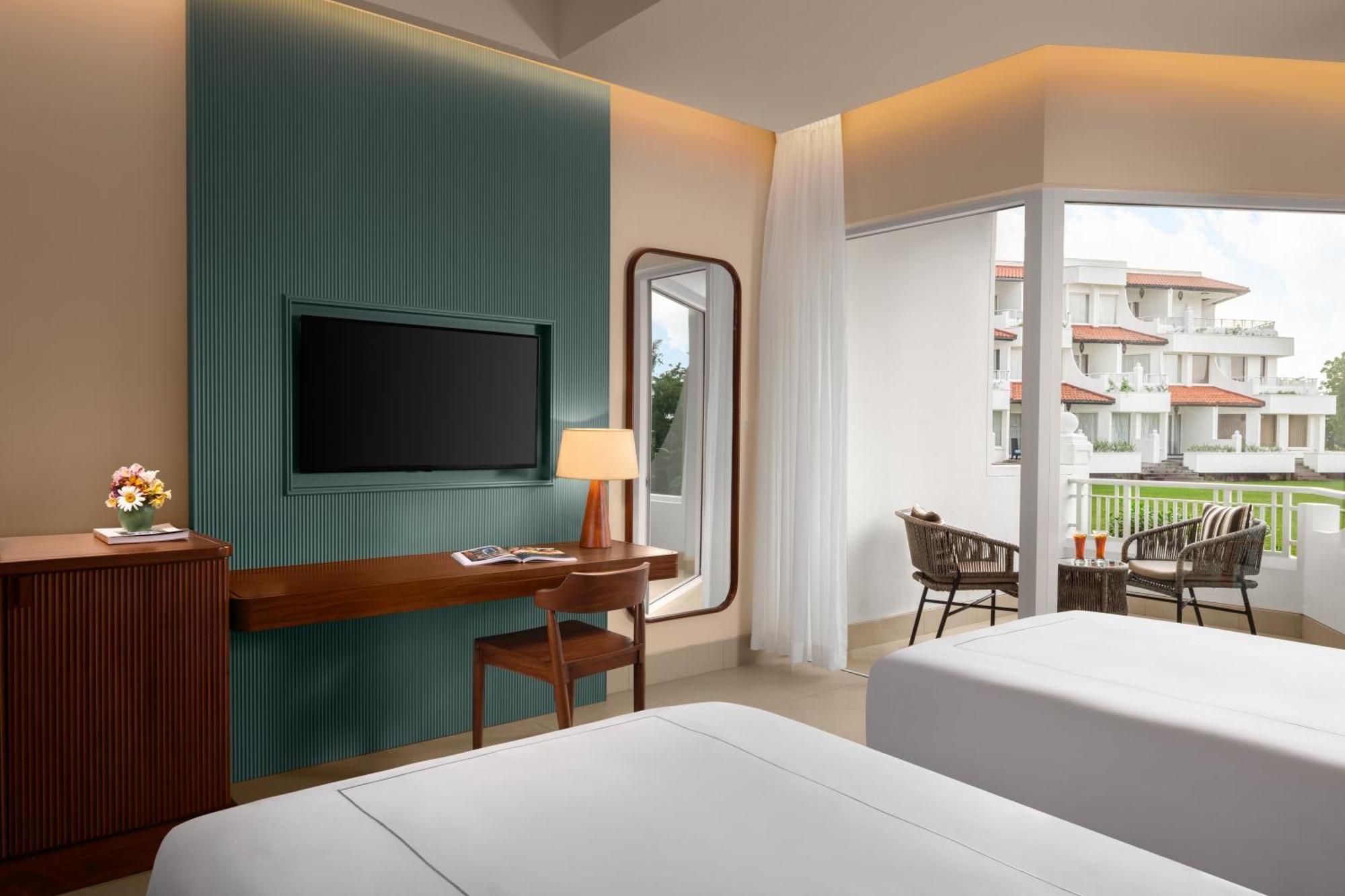 Chambre Supérieure Lits Jumeaux - Vue sur Jardin
