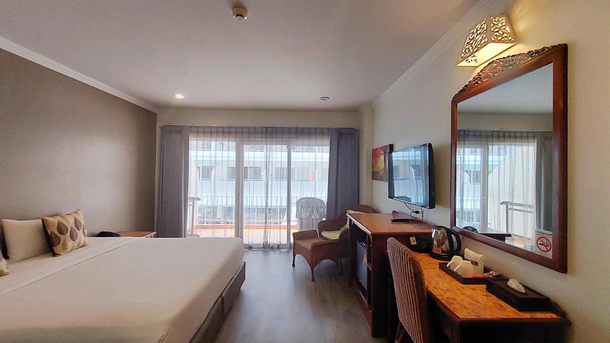 Zimmer mit Kingsize-Bett - barrierefrei