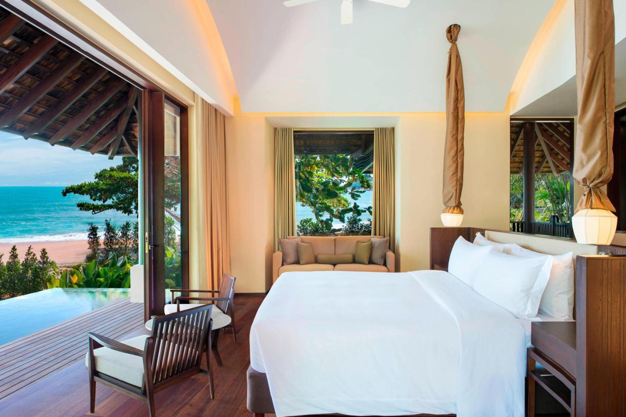 Villa 1 Chambre Tropicale avec Lit King-Size et Canapé-Lit