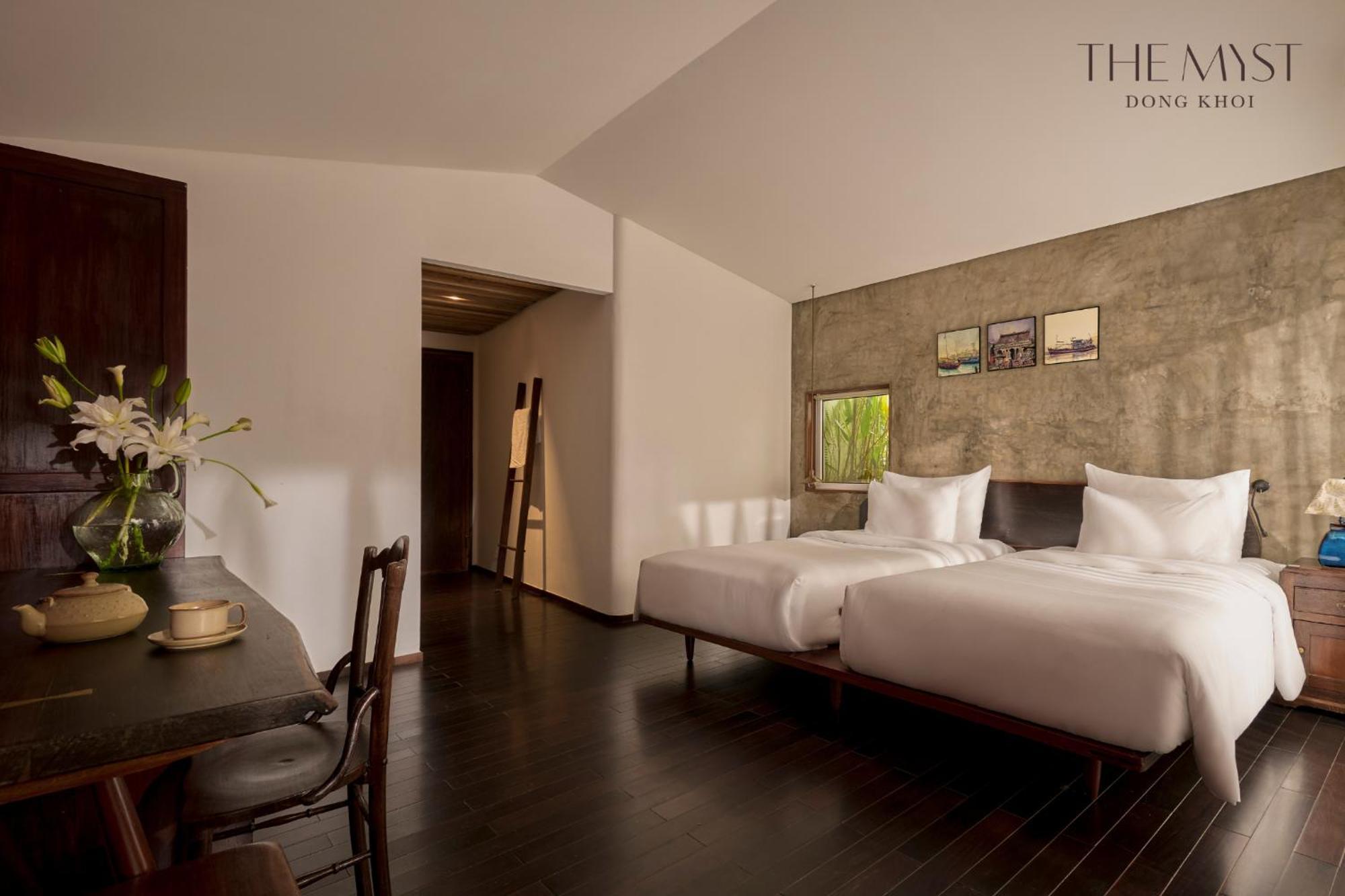 Serene Corner Balcony Twin Room