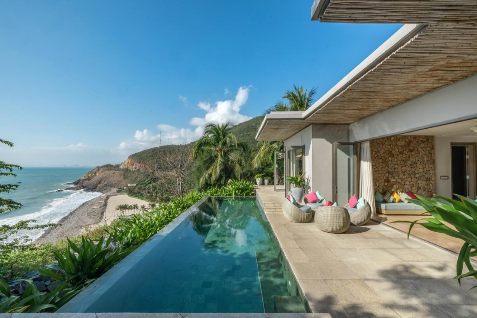 Villa mit 2 Schlafzimmern und Meerblick