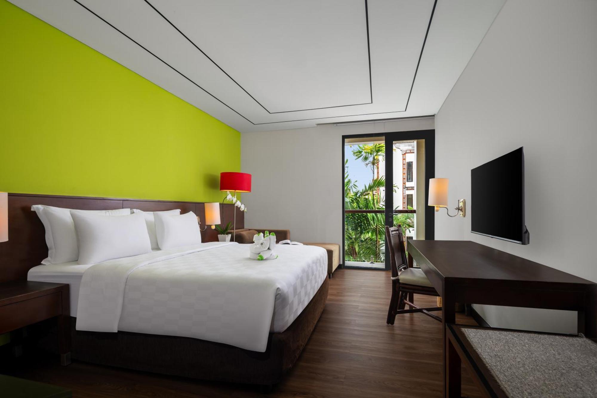 Deluxe Doppel-/Zweibettzimmer mit Balkon