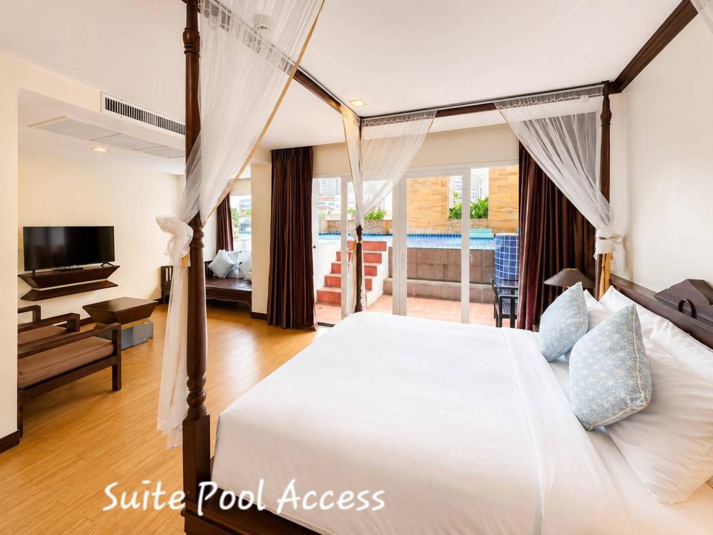 Suite de Luxe avec Accès à la Piscine