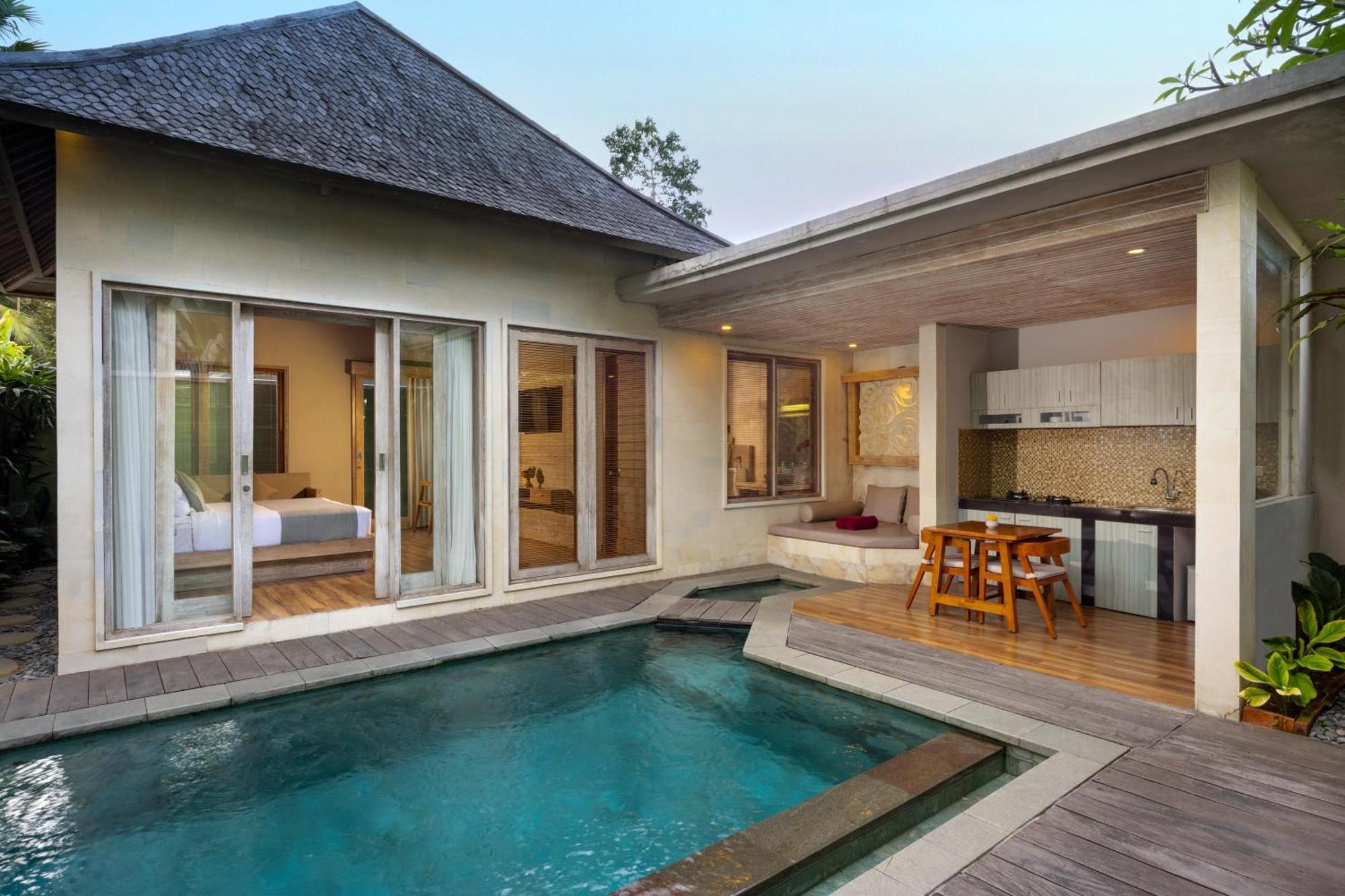 Villa de 1 dormitorio con piscina y ventaja adicional