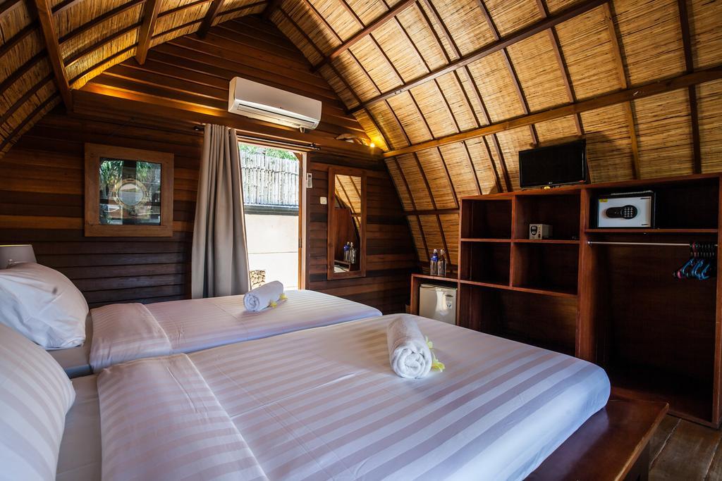 Traditioneller Bungalow mit Doppelbett oder 2 Einzelbetten