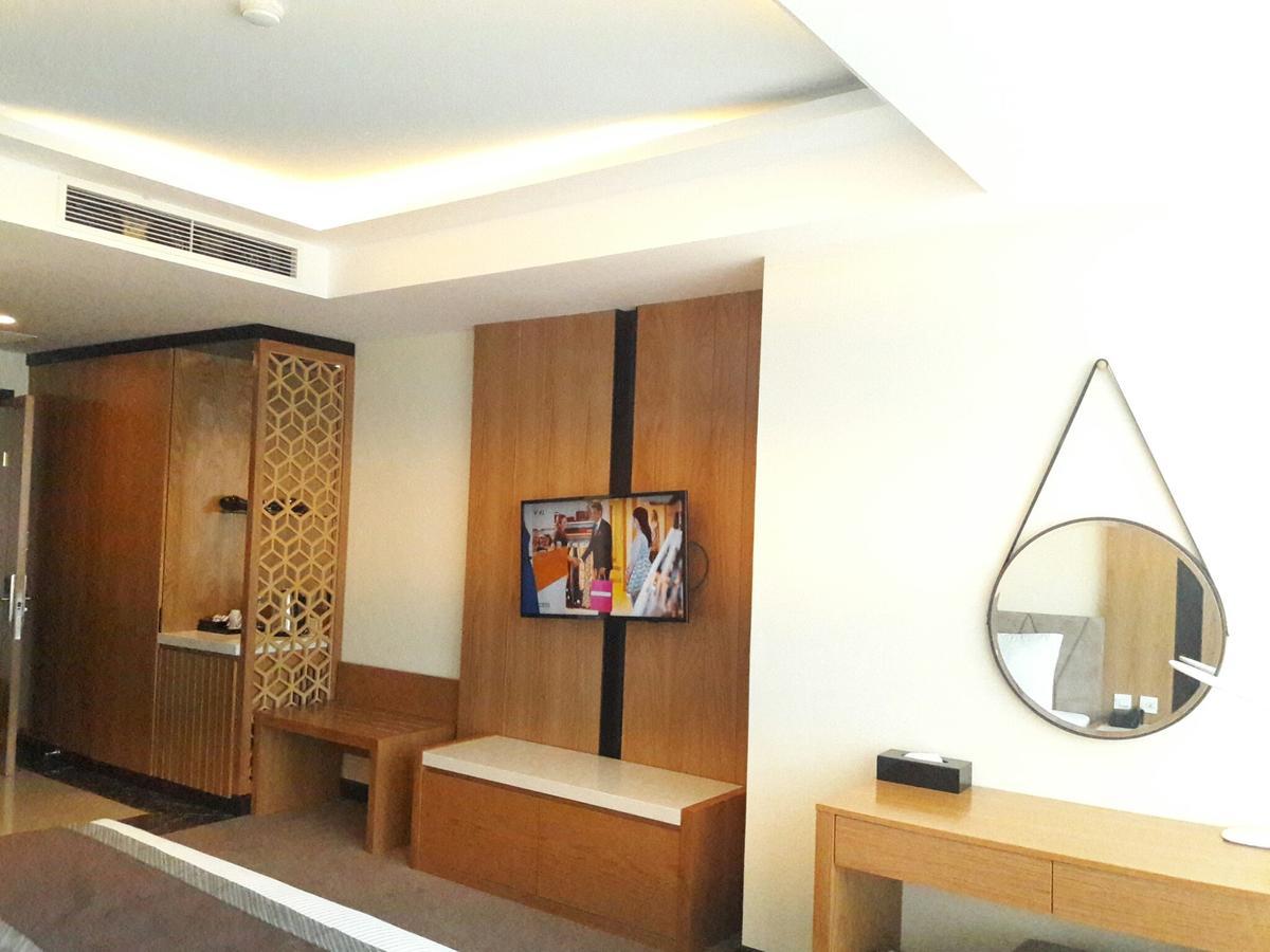 Deluxe Zweibettzimmer mit Stadtblick