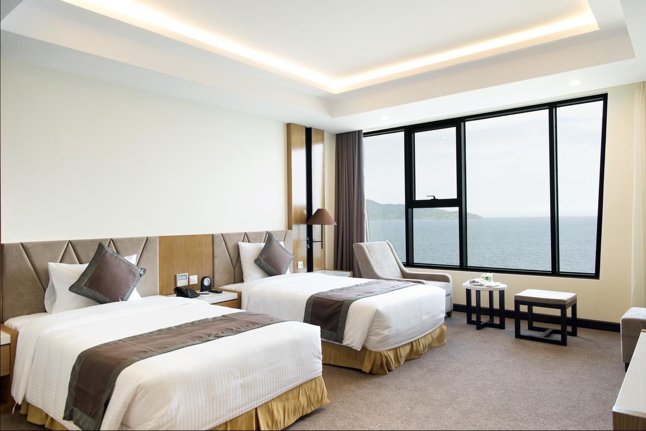 Deluxe Zweibettzimmer mit Meerblick