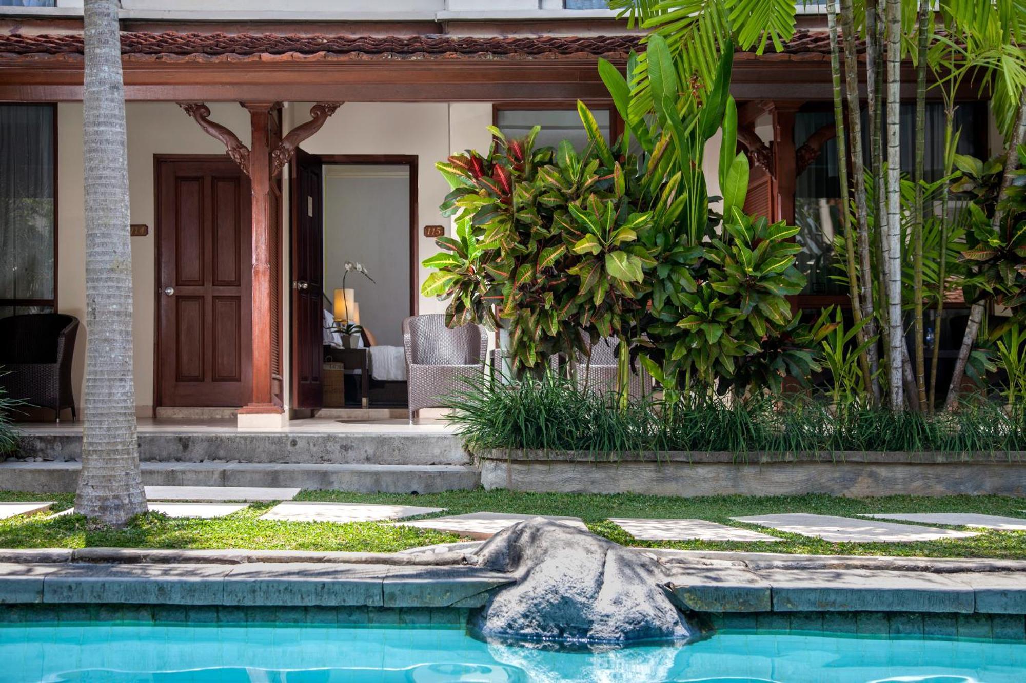 Zimmer mit Zugang zum Pool