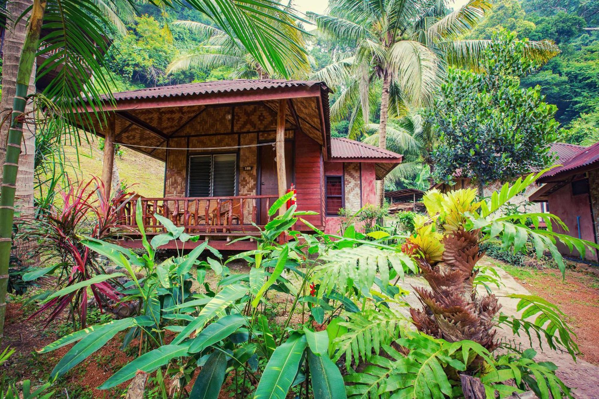 Bungalow met Uitzicht op de Tuin