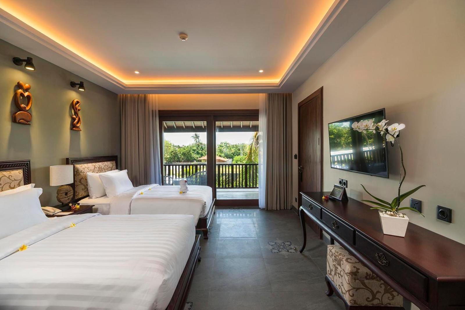 Suite Lits Jumeaux - Vue sur Piscine