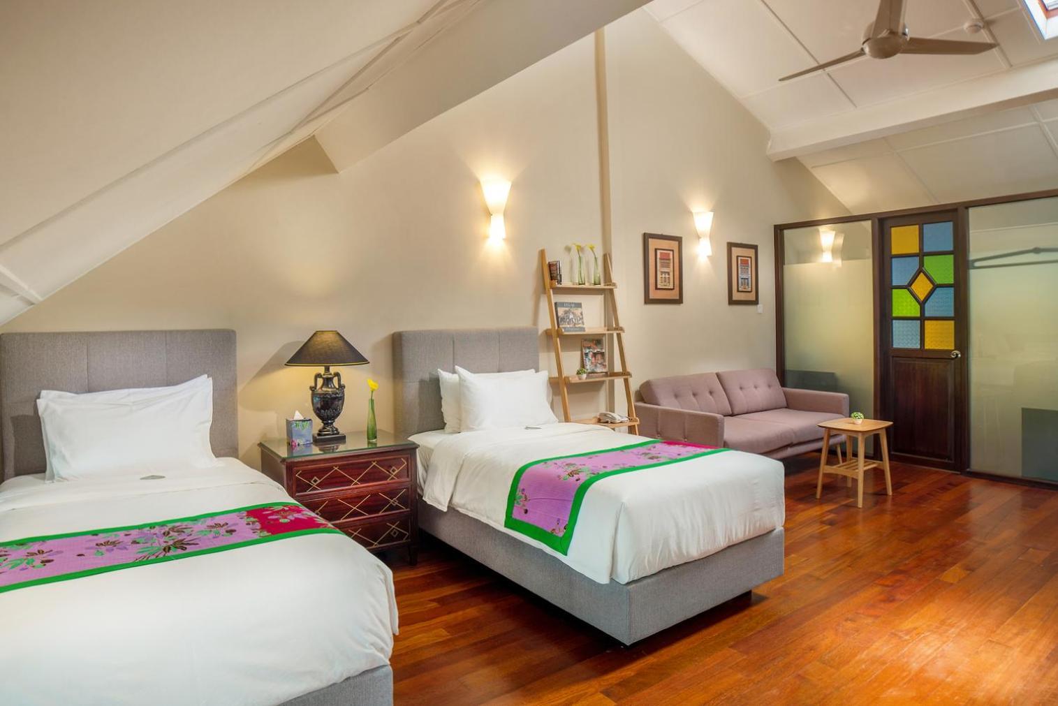 Loft Heritage con 2 camas individuales