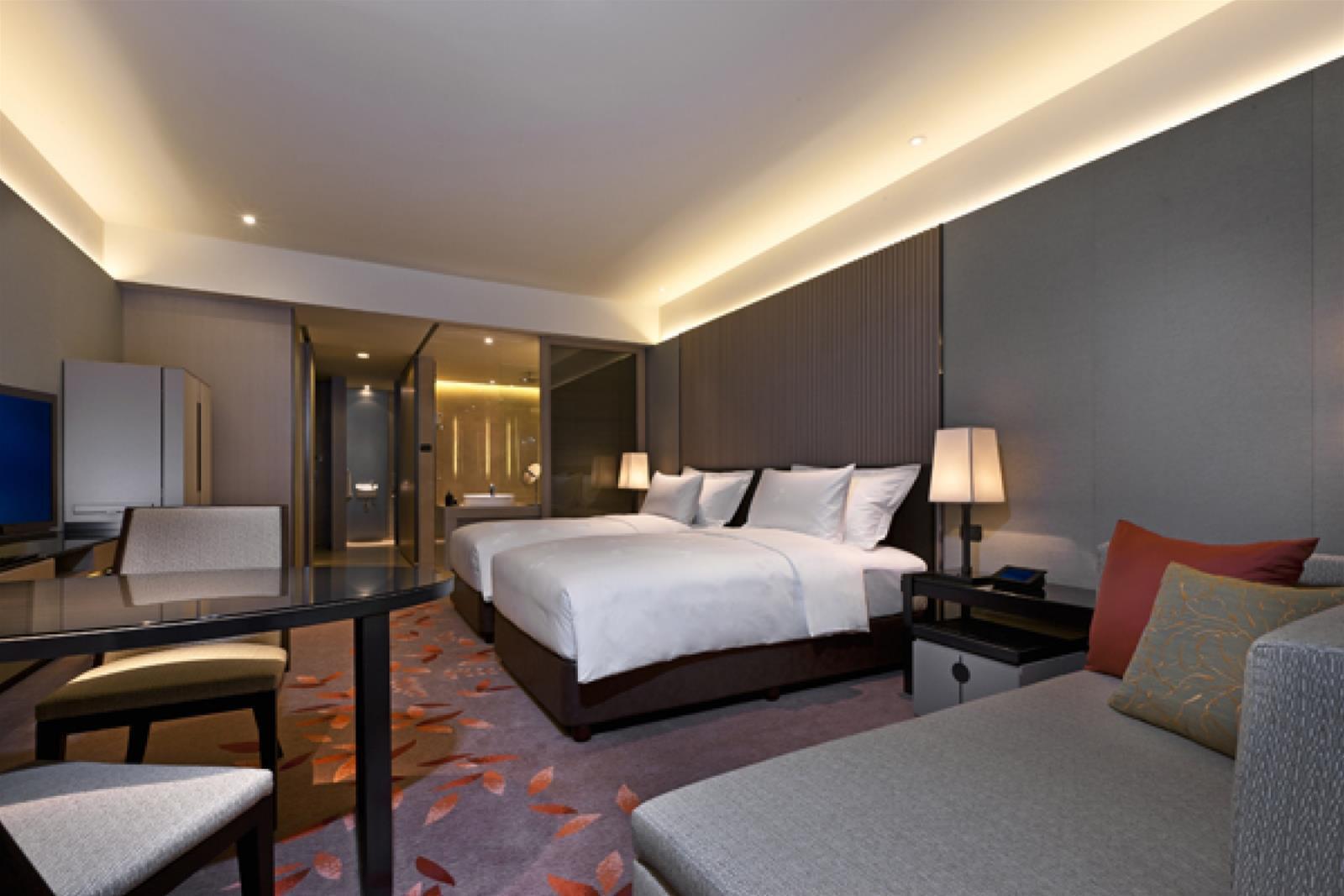 Chambre Lits Jumeaux Club Okura - Accès au Salon Club