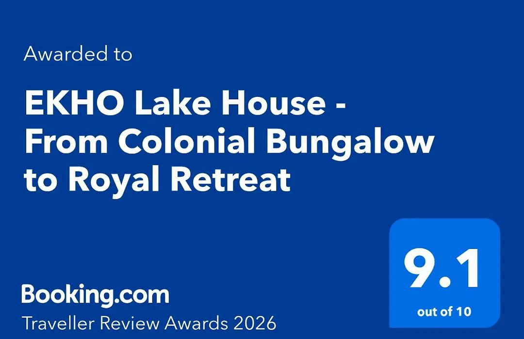 Ekho Lake House - From Colonial Bungalow To Royal Retreat-1
