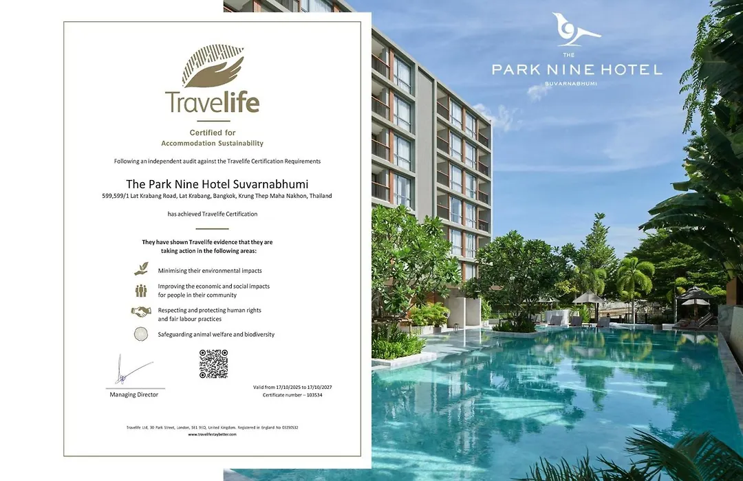 The Park Nine Hotel Suvarnabhumi - Free Bangkok Airport Shuttle-1