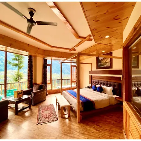 Manali Hotel T H E - B D - R E S O R T - Free Parking - Jungle Safari And Restaurant Facilities -Luxury & Spacious Room - Best Premium Hotel In Manali-3