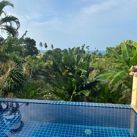 Pink House Guest House Lamai - Pool & Sea View-2