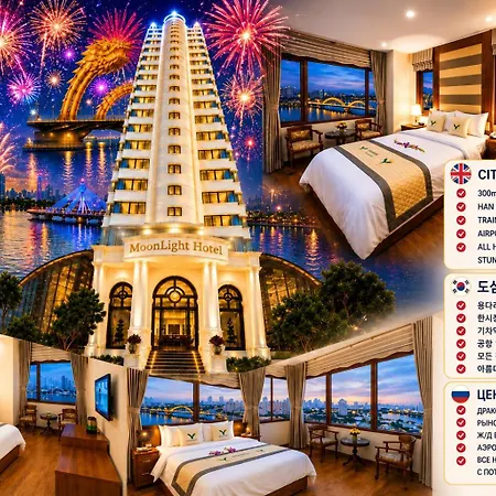 Moonlight Hotel & Suites - Highfloor View Of The City Center And Dragon Bridge-3