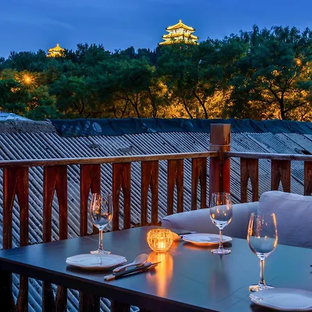 Jingshan Garden Courtyard Hotel Beijing Forbidden City Newly Renovated Tianmen Wangfujing Gardenhutong Bejjingcourtyard-3