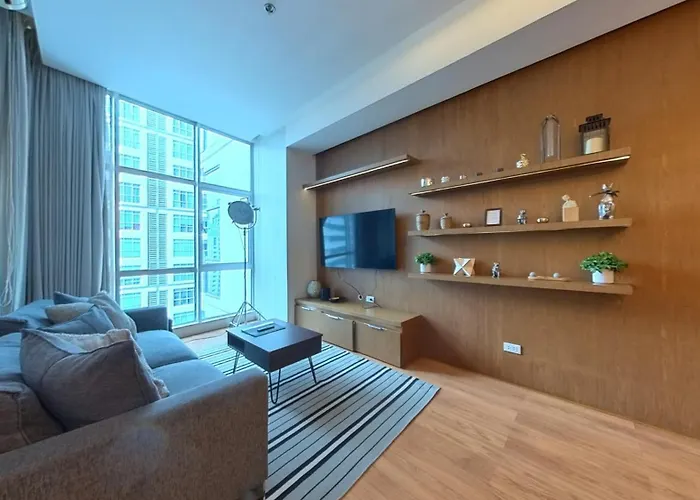 Full-Serviced Residential Apartment In Blue Sapphire, Bgc Makati City