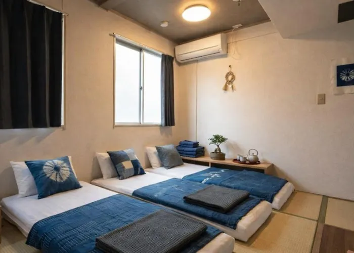 心斎橋難波関空直通kumano Sanctum Ambers Hostel