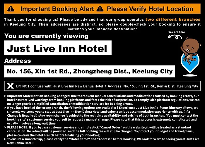 Just Live Inn-Keelung