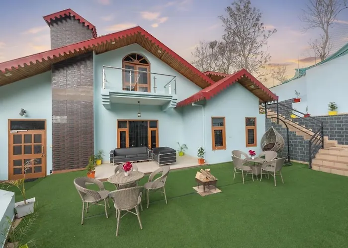 Four Bedrom House Kasauli I The Mountain Mansion I Serviced Villa I Party & Music I Sky Bonfire I Kasauli By Exotic Stays